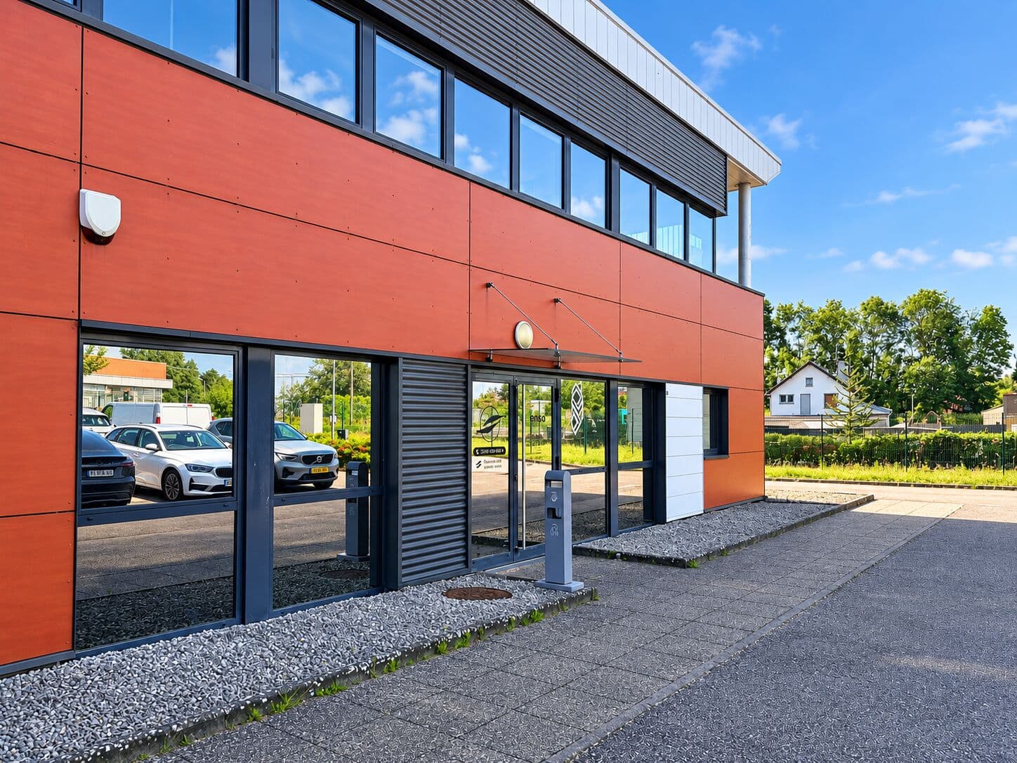 Front of the Solenso Power headquarters in Woippy