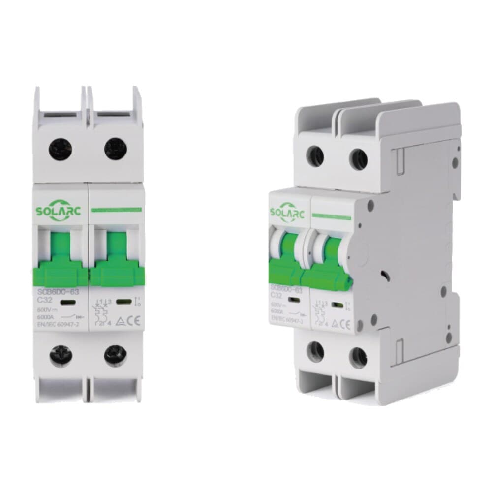 PV DC circuit breaker : SOLARC SCB6DC-63