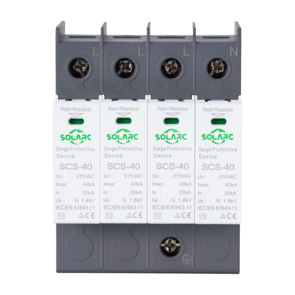 Surge protector : SOLARC SCS-40 type 2